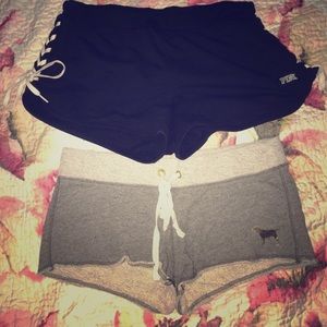 Lot of 2 Victoria Secret Pink shorts m/l